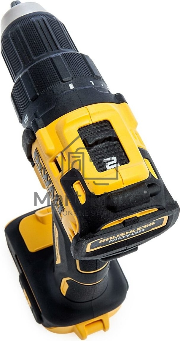Дрель-шуруповерт DeWalt DCD708N-XJ, Аккумуляторная, 18В, Без АКБ и ЗУ
