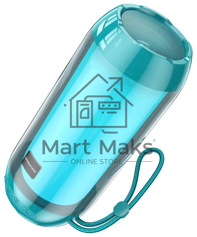 Портативная колонка BOROFONE (6974443386547) BR25 Peacock blue