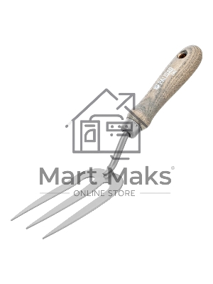 Вилка посадочная Palisad LUXE 80х320 мм, стальная, рукоятка из ясеня