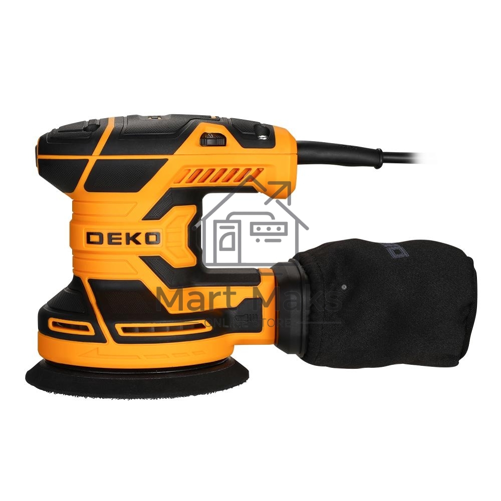 Шлифмашина эксцентриковая сетевая DEKO ZKG-125