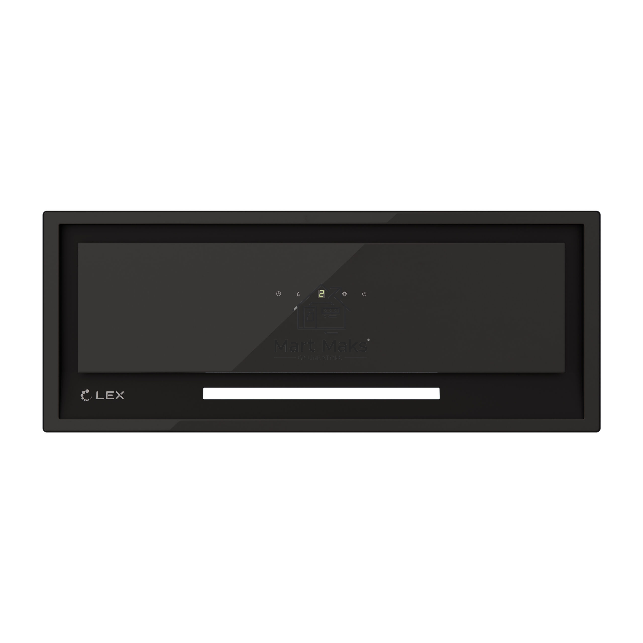Вытяжка встраиваемая LEX Hyper 900 GS BL черный, 70 см, 1050 куб. м/ч, 48 дБ