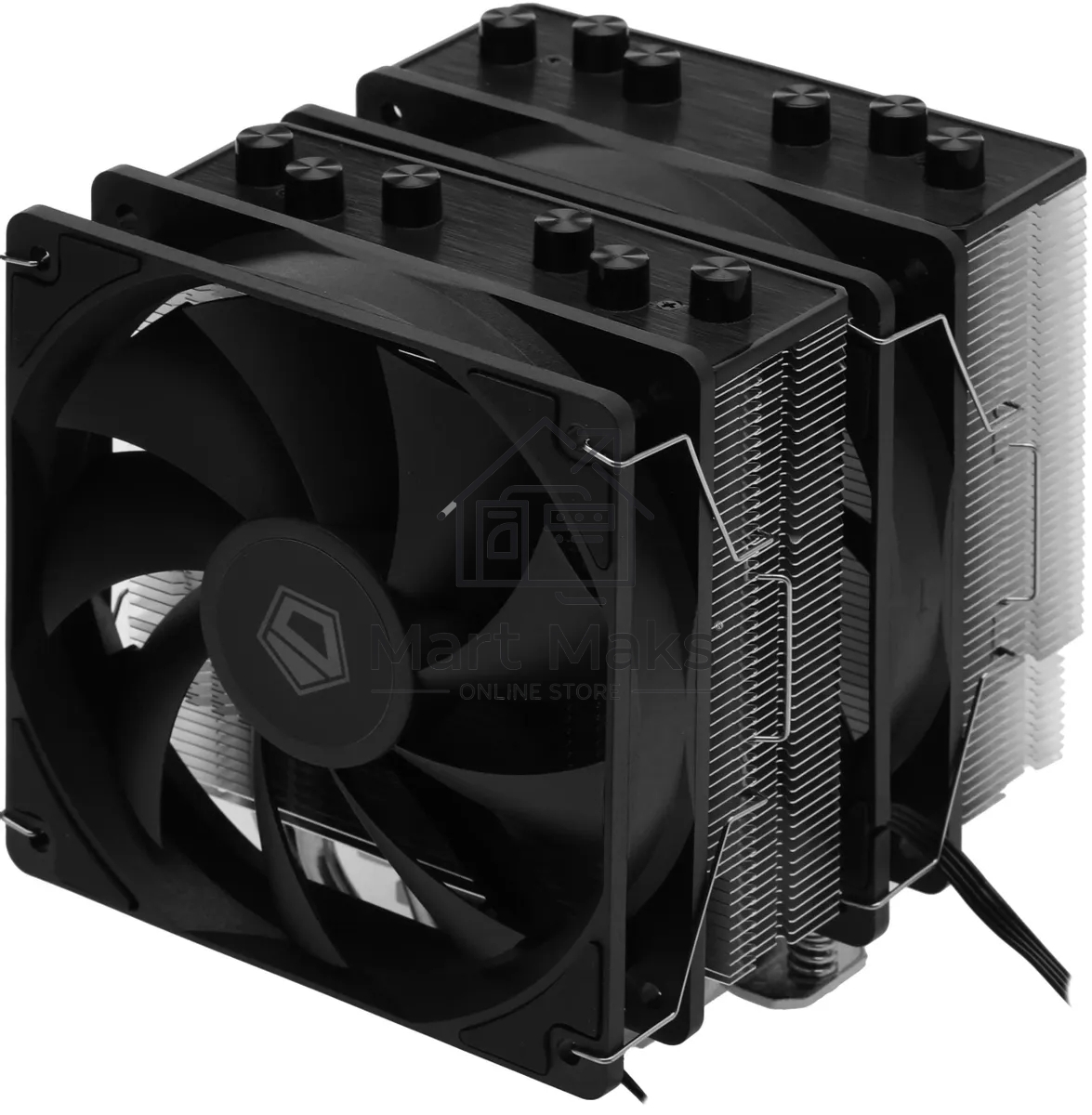 Кулер ID-COOLING SE-206-XT черный 120мм алюминий+медь 1800rpm 35db 4-pin 250W 156мм