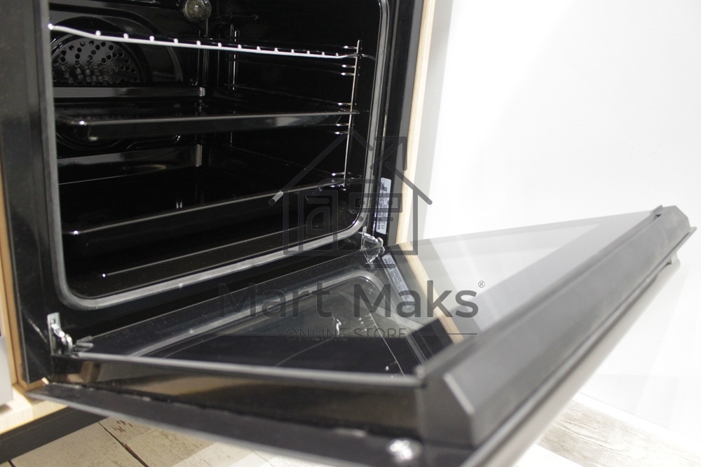 Встраиваемая электрическая духовка Korting OKB 760 FN / 59.8 х 59.5 x 56 см, 6 режимов нагрева, гриль, конвекция, таймер, дисплей, черная