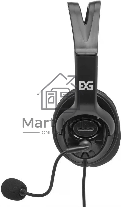 Гарнитура проводная полноразмерная с микрофоном (гарнитура) ExeGate 960 USB STEREO