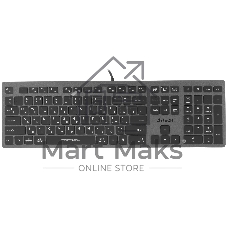 Клавиатура A4Tech Fstyler FX60H проводная, USB Type-A, серый