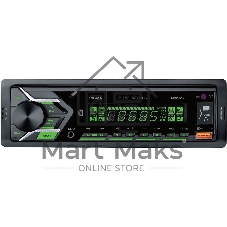 Автомагнитола Digma MCP-517, 1 DIN, Bluetooth, USB Type-A, AUX, пульт ДУ