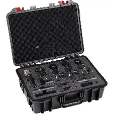 Набор микрофонов для ударной установки sE Electronics V PACK ARENA 1 х микрофон V KICK, 3 х микрофона V BEAT, 3 х крепления V CLAMP, 1 х микрофон V7 X, 2 х конденсаторных микрофона sE8, пластиковый кейс