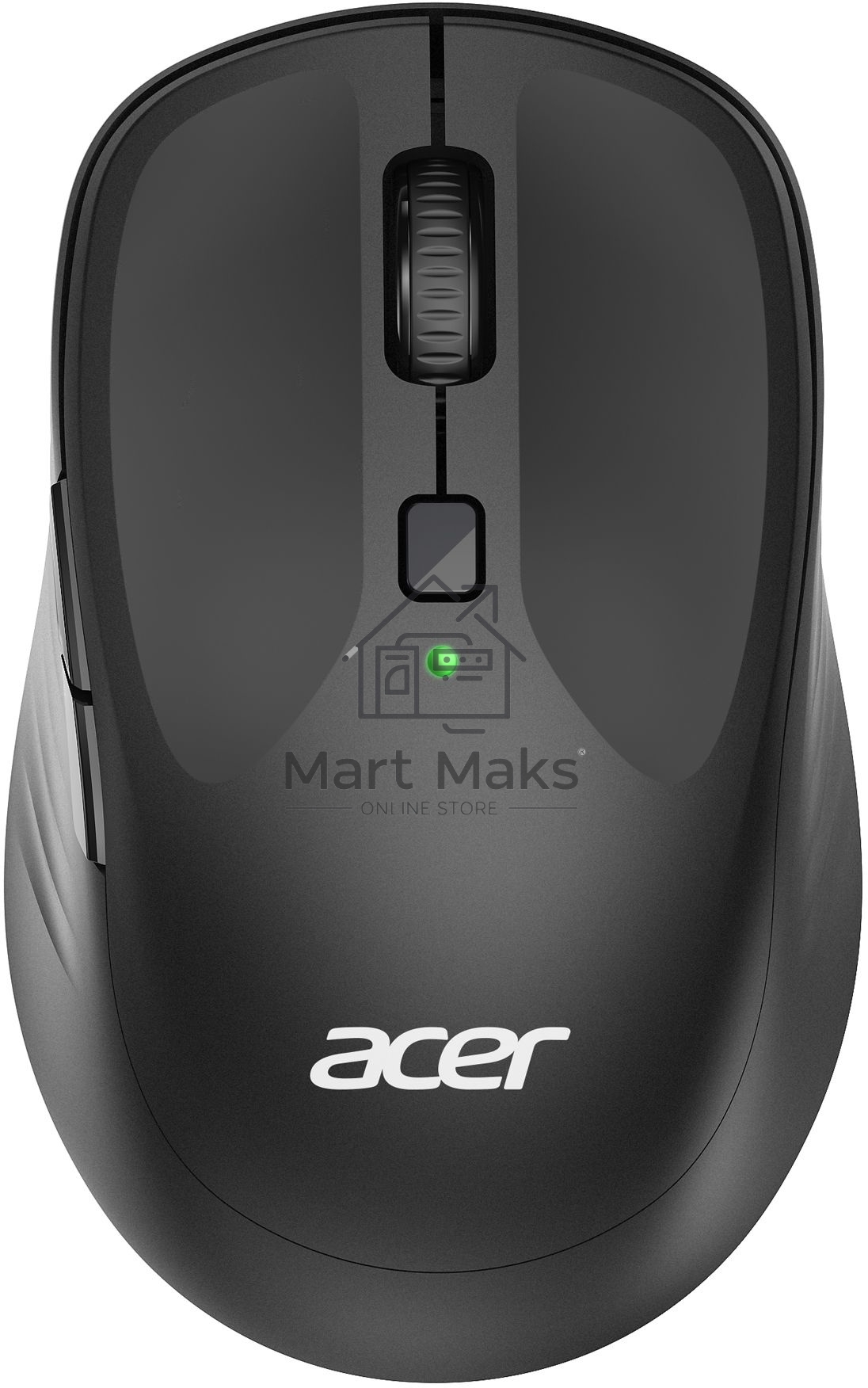 Мышь беспроводная Acer OMR300 черный, 1600 dpi, радиоканал, USB, кнопки - 6