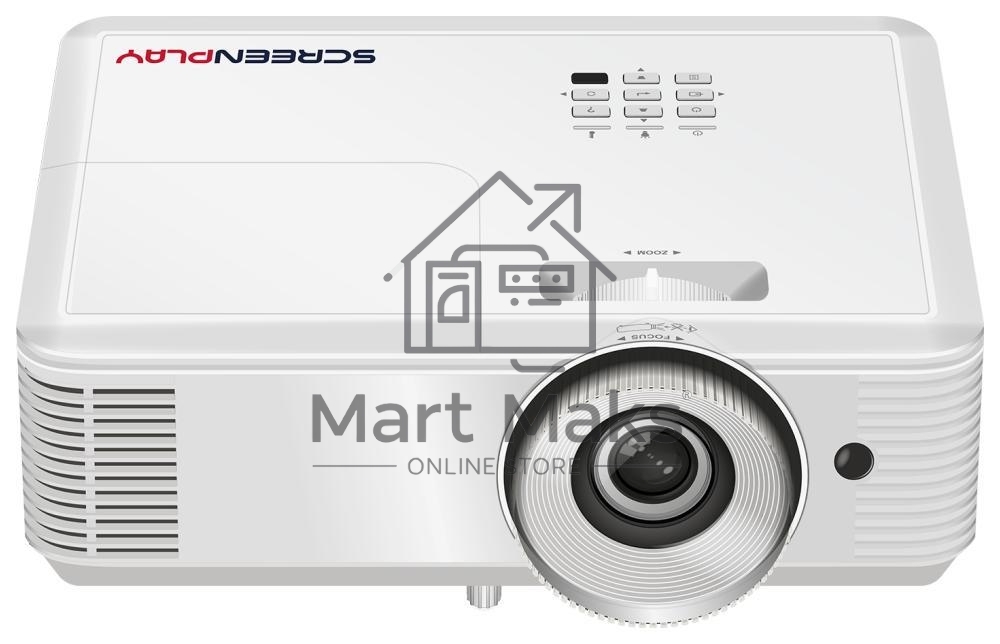 Проектор ScreenPlay INFOCUS SP226 DLP, WXGA, 4000 lm, 30 000:1, 1.541.72:1, 2xHDMI 1.4, VGA in/out, S-Video, 3.5mm in/out, USB-A, RS-232, лампа 15 000ч.(ECO mode), 10W, 27дБ, 2,9 кг, БЕЛЫЙ