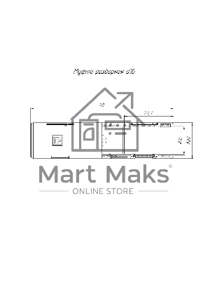 Муфта разборная D16 мм атмосферостойкая серая Промрукав