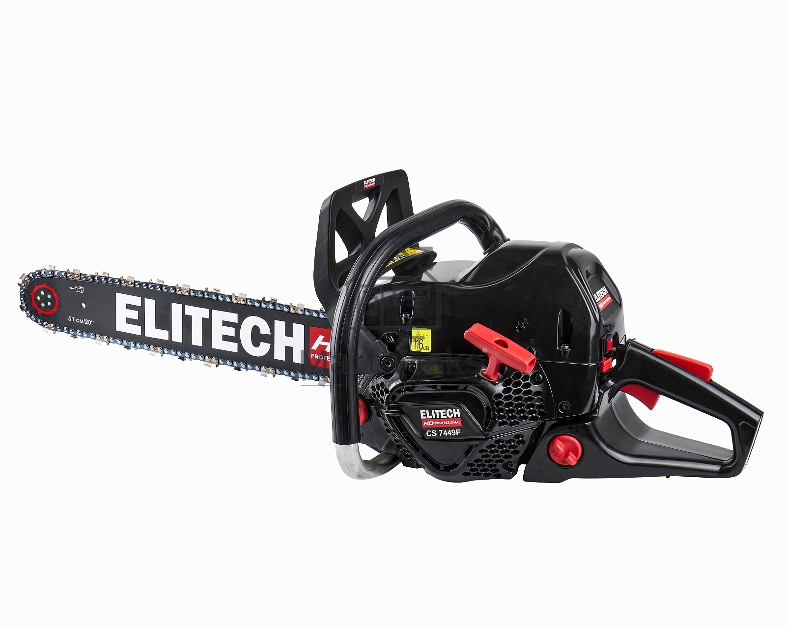 Бензопила Elitech HD Professional CS 7449F 3600Вт 4.9л.с. дл.шины:20