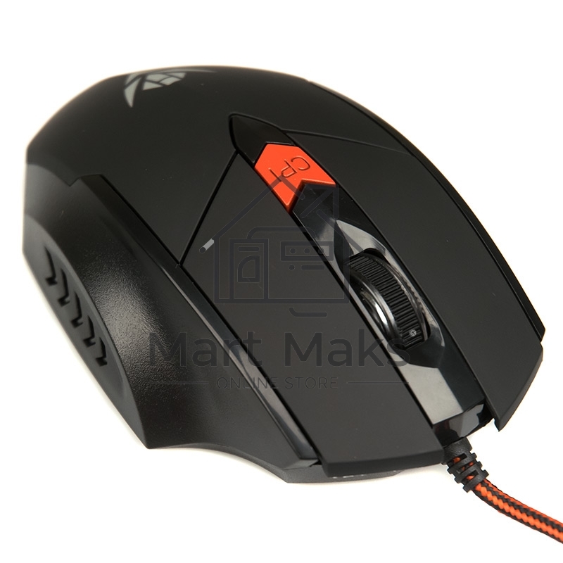 Мышь Dialog MOG-11U Nakatomi Gaming - 6 кнопок + ролик, USB,черная