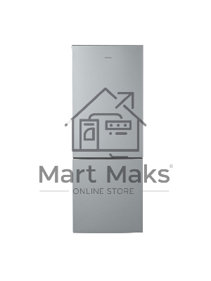 Холодильник Бирюса М6134 металлик двухкамерный 210/85 л морозилка снизу, автоматическое оттаивание