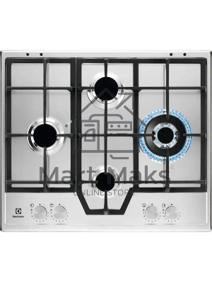 Газовая варочная поверхность Electrolux KGS64562SX независимая, нержавеющая сталь