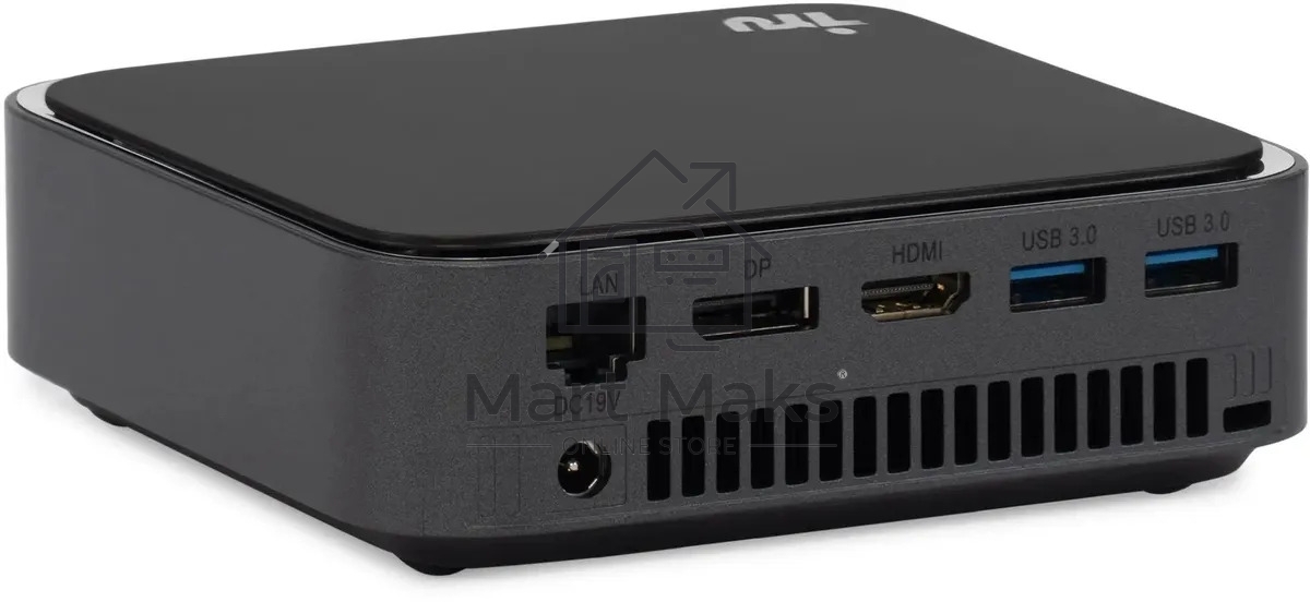Неттоп IRU 310TLCN i3 1115G4 (3.3) 8Gb SSD256Gb Iris Xe Windows 11 Professional GbitEth черный (1975168)