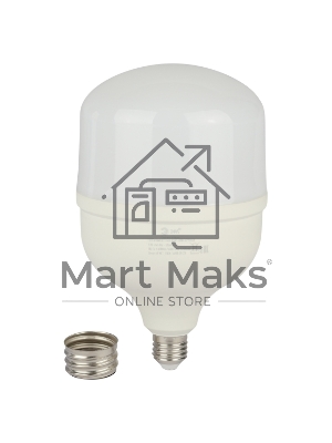 Лампа светодиодная ЭРА Б0032087 STD LED POWER T140-85W-4000-E27/E40 85 Вт колокол нейтральный белый свет