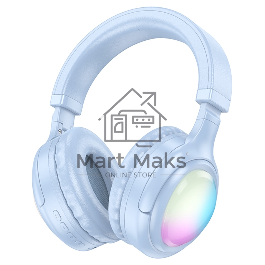 Беспроводные наушники HOCO (6942007618830) W48 Bluetooth 5.3 Blue