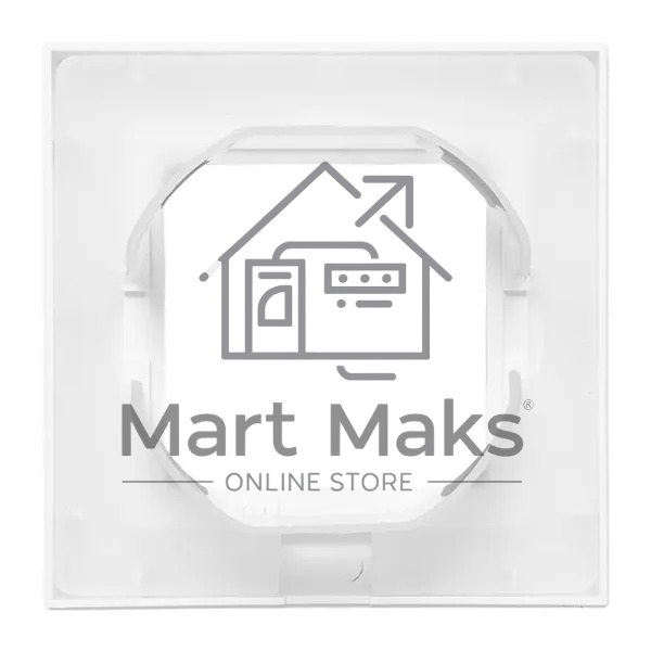 Эпика 1 - местная рамка, IP44, белая, пластик