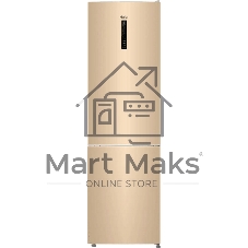 Холодильник Haier CEF538CGG золото двухкамерный 263/105л морозилка снизу, No Frost