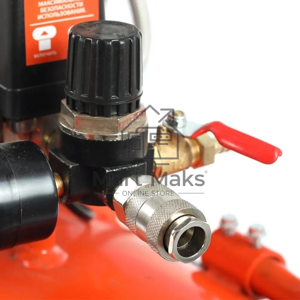 Компрессор Patriot поршневой безмасляный WO 80-360, 360 л/мин, 8 бар, 2200 Вт, 80 л, быстросъем и 