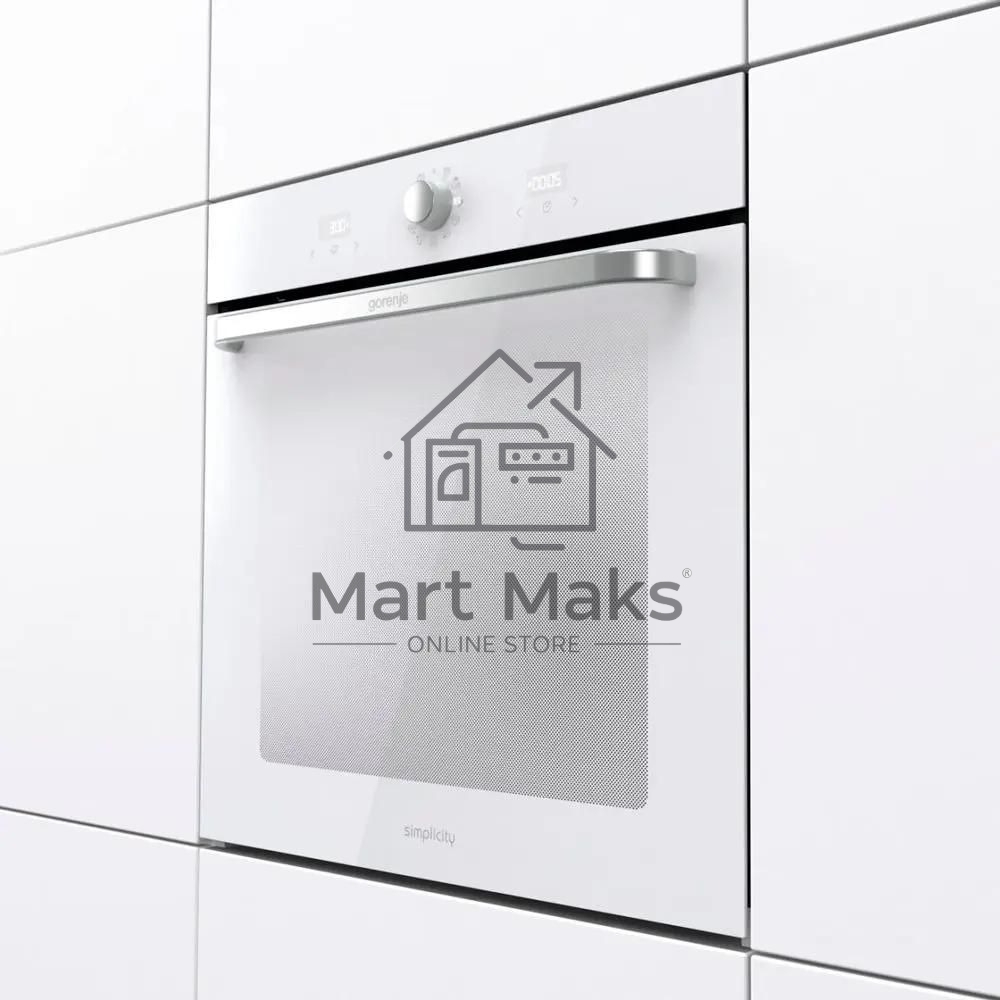 Духовой шкаф Gorenje BOS6737SYW, 77л, дверца с 2 стеклами, белый