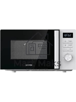 Микроволновая печь Gorenje MO20A3WH белый, 20 л, 800 Вт, переключатели - кнопки/поворотный механизм
