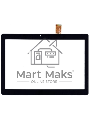 Сенсорное стекло (тачскрин) для Digma CITI 1578 4G (CS1196ML), черное