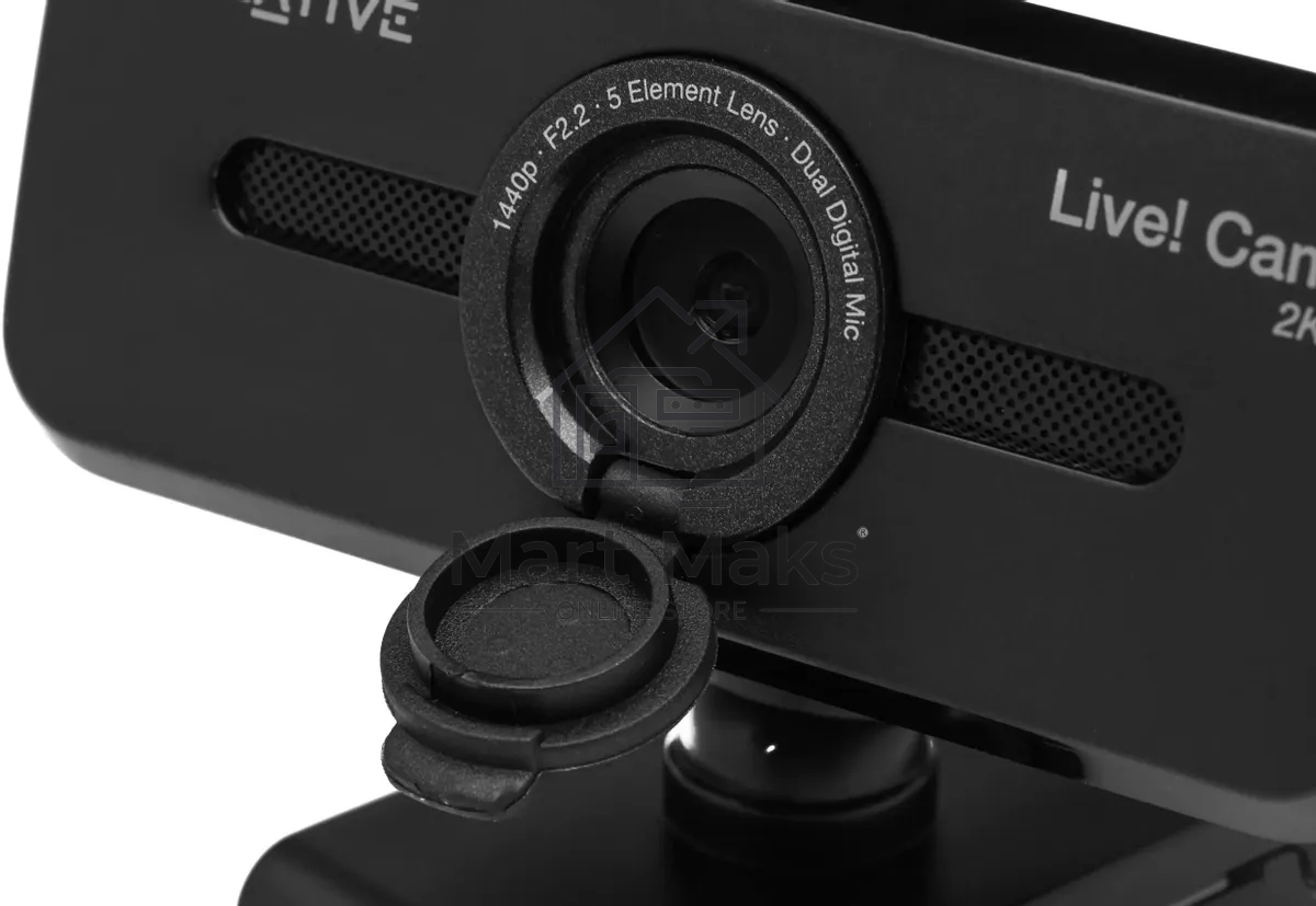 Камера Web Creative Live! Cam SYNC V3 черный 5MP (1440p) USB2.0 с микрофоном (73VF090000000)