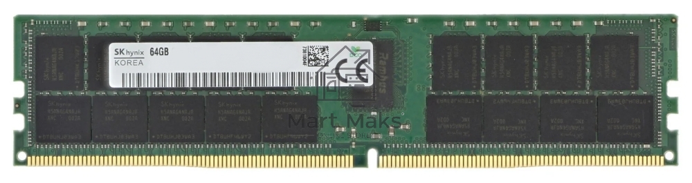 Оперативная память Hynix, DDR4, 64GB (1x64 GB), 3200 MHz, CL22, RDIMM