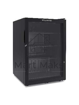 Холодильная витрина WILLMARK WBC-85B черный 81л 1 камера 3 полки