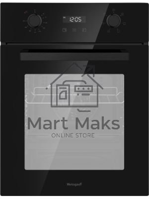 Духовой шкаф электрический Weissgauff EOY 456 PDB черный