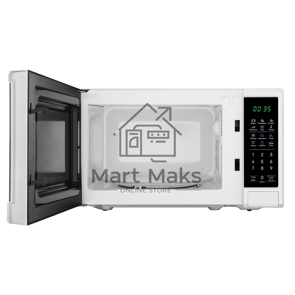 Микроволновая печь MAUNFELD MFSMO720EW07 белый, 20 л, 700 Вт, переключатели - сенсор