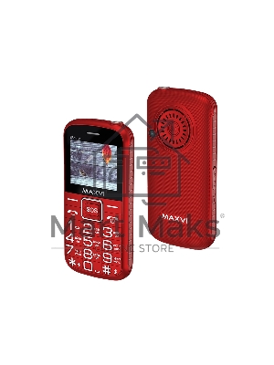 Мобильный телефон Maxvi B5ds up red