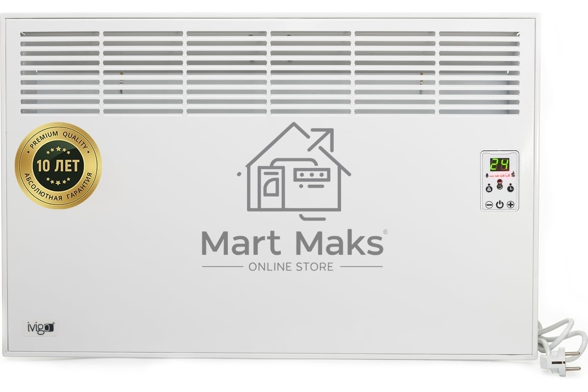 Электрический конвектор iVigo EPK4570E10 1000 Вт белый