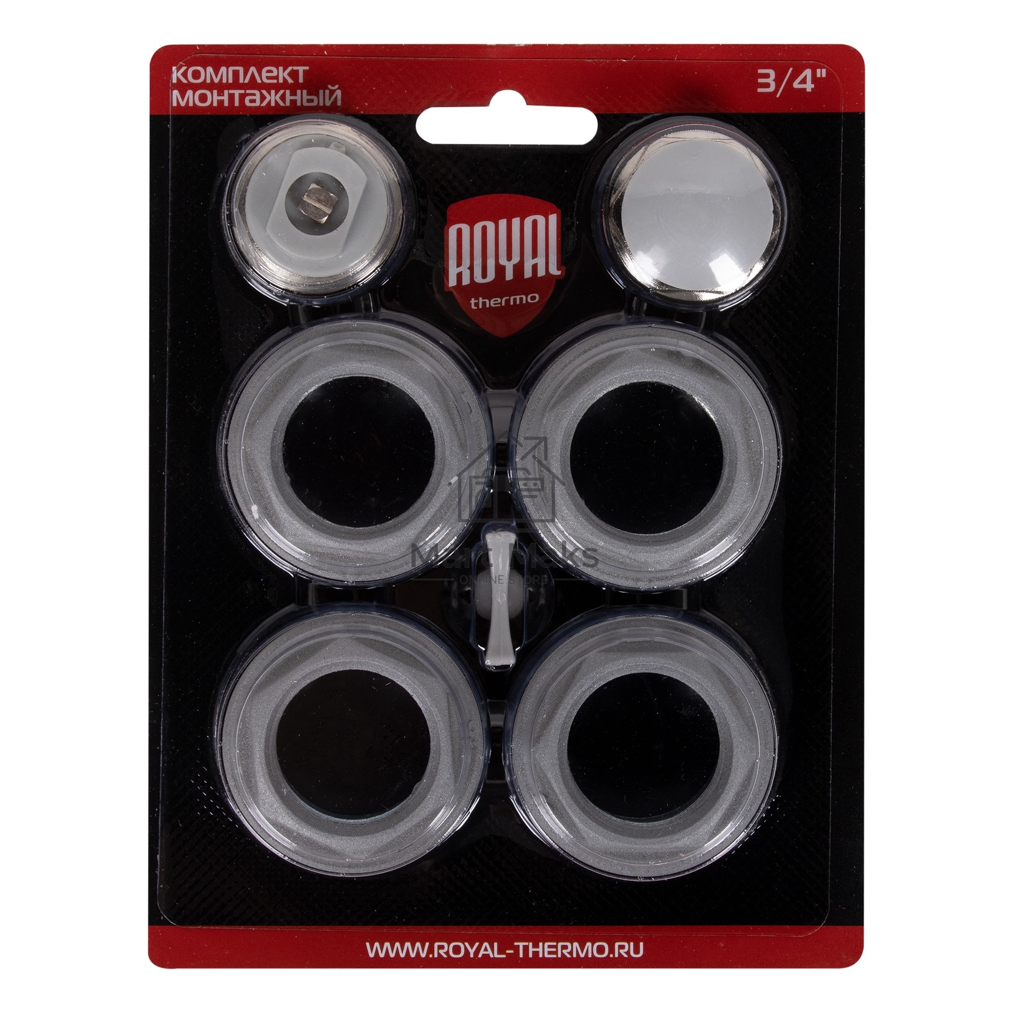 Комплект монтажный Royal Thermo 1”х 3/4