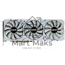 Видеокарта CBR GeForce RTX 3070 Ti, 8 GB GDDR6X, 256 bit, 3xDisplayPort, HDMI, GPU 1770 MHz