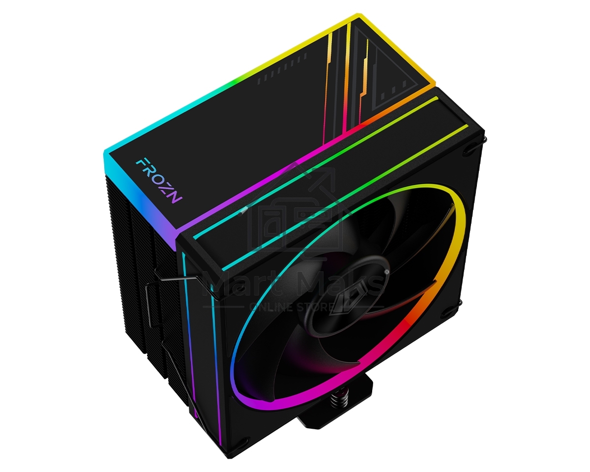 Кулер ID-Cooling FROZN A410 ARGB черный 120мм алюминий+медь 2000rpm 30db 4-pin 220W 152мм