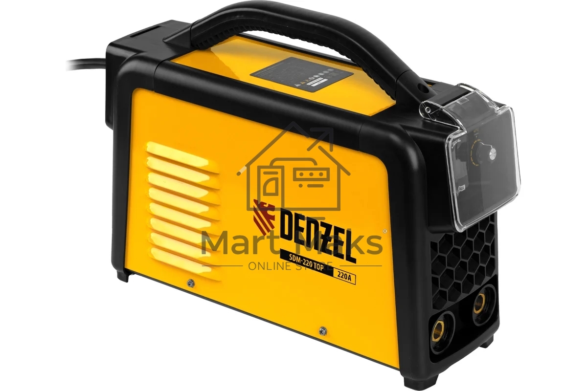 Аппарат инвертор. дуговой сварки SDM-220 Top, 220 А, ПВ 60% Denzel