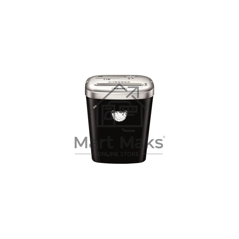 Шредер Fellowes PowerShred 53С, FS-46531, черный/серый