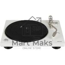 Проигрыватель винила Denon DP-400F, частично автоматический, белый