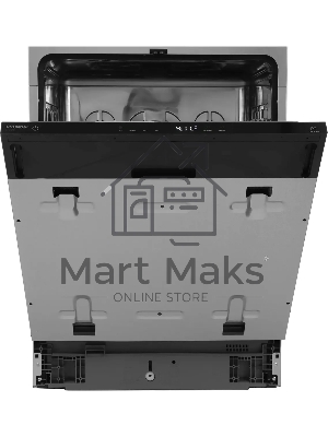 Встраиваемая посудомоечная машина Hyundai HBD 642, нержавеющая сталь, 59.8 см, 13 компл., 49 дБ, класс A++