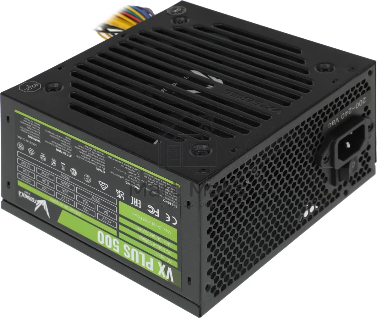 Блок питания Aerocool / Formula ATX 500W AC VX PLUS (20+4pin) 120mm fan 3xSATA RTL