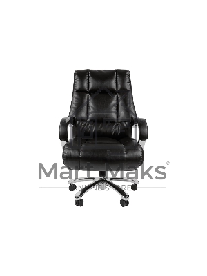 Кресло Chairman 405 черный, экокожа, 120 кг, механизм качания