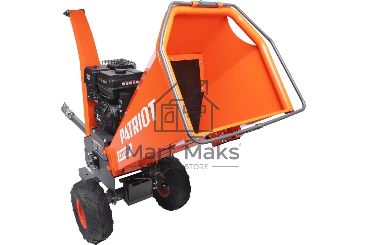 Измельчитель бензиновый PATRIOT PT SB200 E, 13л.с. электрозапуск, макс диаметр веток 100мм