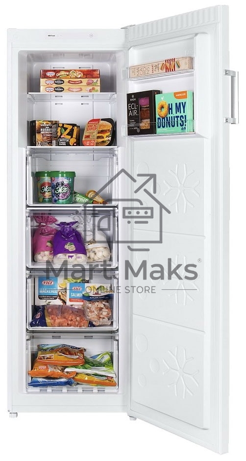 Морозильная камера Maunfeld MFFR170W, белый, 206л, 6 ящиков, 2 полки