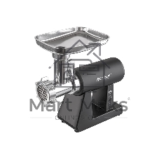 Мясорубка электрическая Endever Sigma-110 черный, 2600 Вт, 2.0 кг/мин, реверс, защита от перегрузки, металлический лоток, насадки - 5