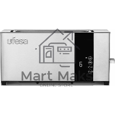 Тостер Ufesa Plus Delux нержавеющая сталь, 1050 Вт, 1 слот