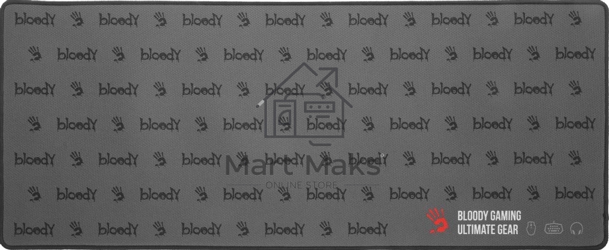 Коврик для мыши A4Tech Bloody BP-30L черный 750x300x3мм