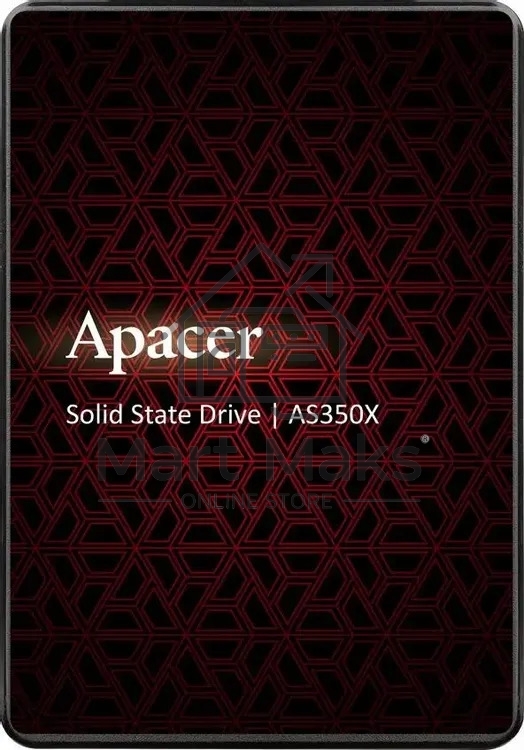 Накопитель SSD Apacer AS350X, 512Gb, 2.5