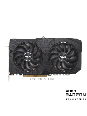 Видеокарта ASUS DUAL-RX6600-8G-V2 RX6600 8GB GDDR6,HDMI,3*DP